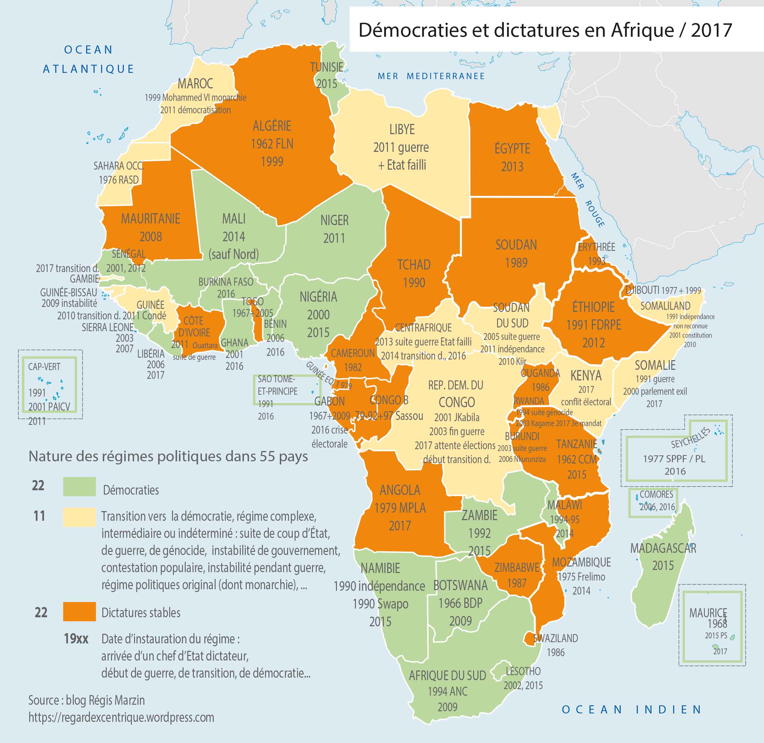 carte pol afr