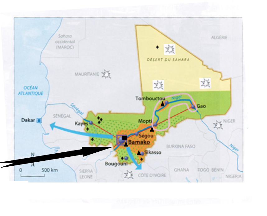 carte Mali
