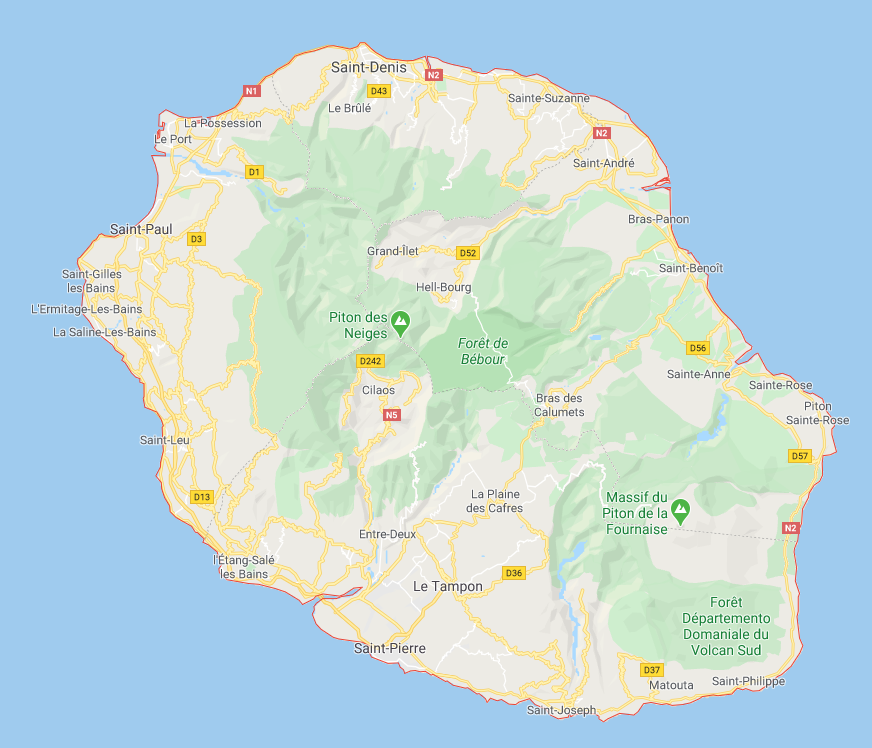 carte réunion phys
