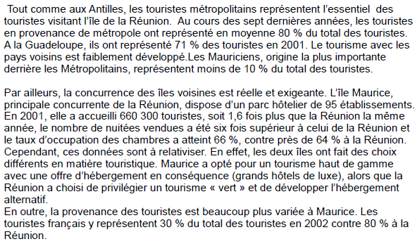 toursime reunion